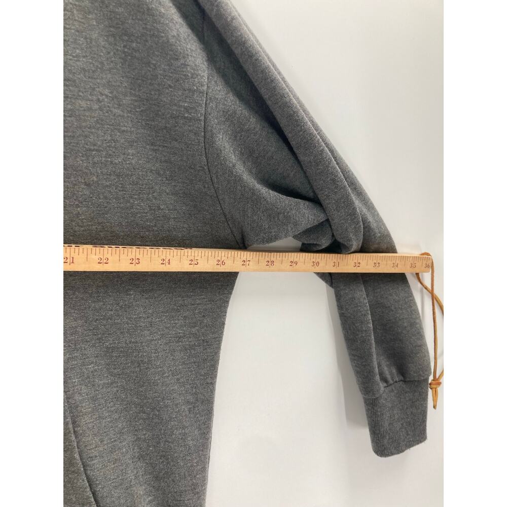 Zyia active Gray Pocket Long Soft Viscose Hoodie Lounge Women’s XL Comfy - Picture 12 of 13